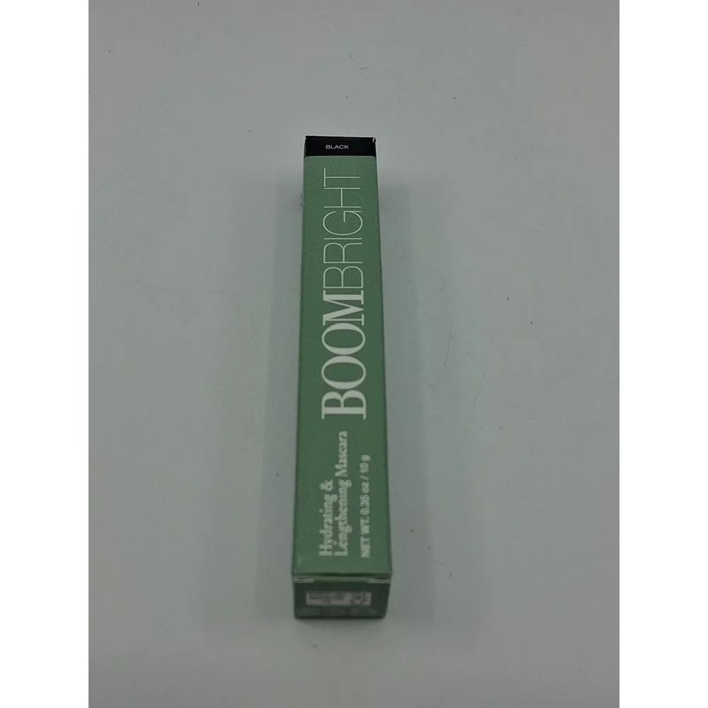 Boom‎ Beauty BoomBright Hydrating & Lengthening Mascara Black New Clean